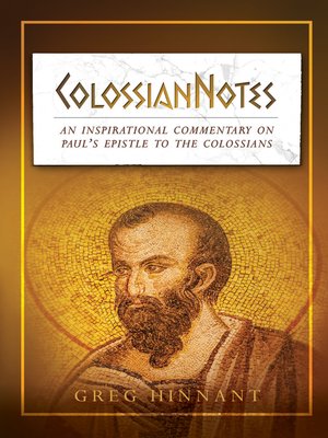 cover image of ColossianNotes